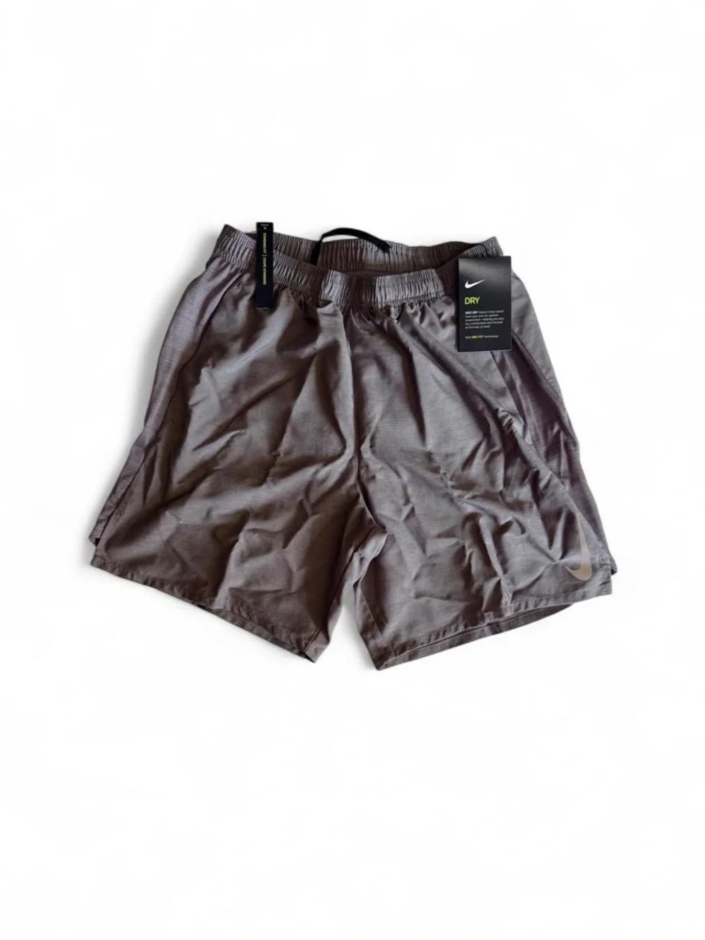 NWT Nike Men's Small Dri-FIT Swim Trunks Heather Gray Board Shorts
